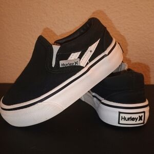 Black Hurley Slip On, 5 Baby/Toddler